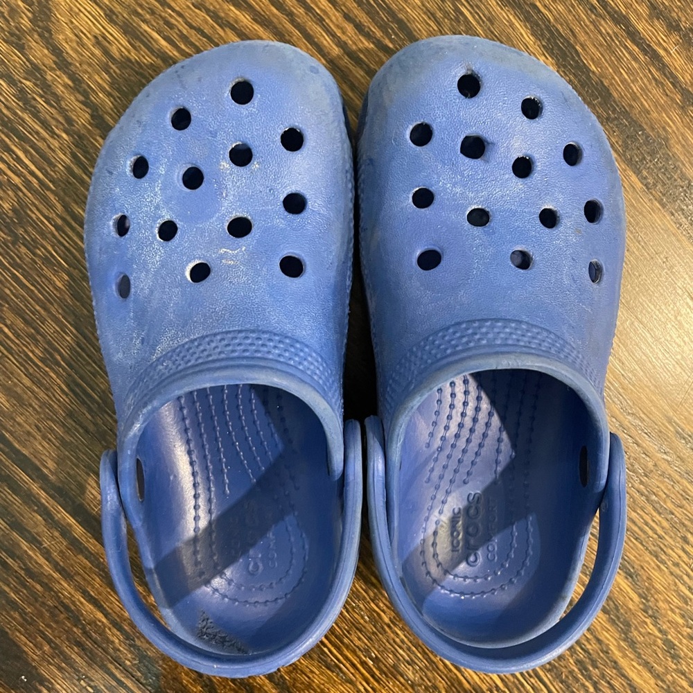 Blue Crocs
